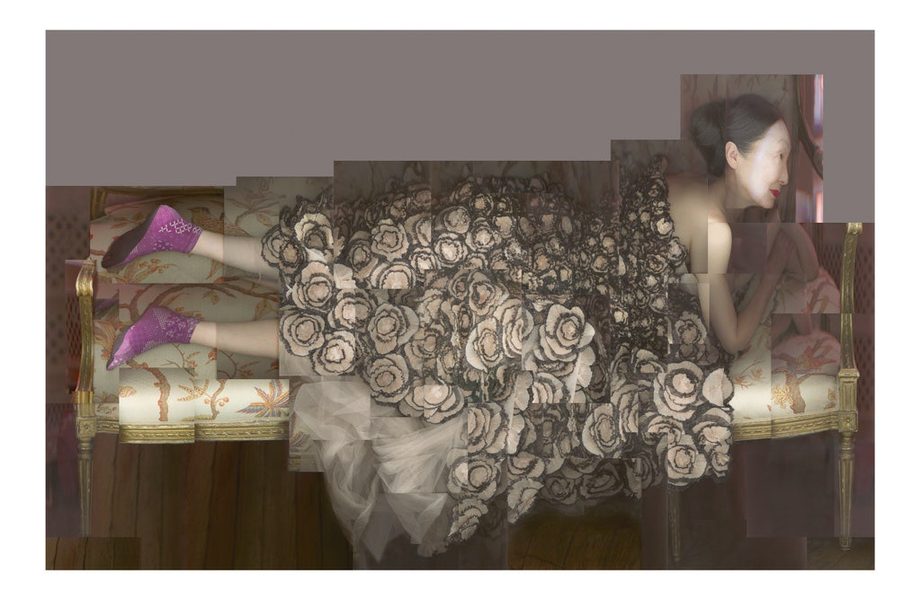 “Đối với Her Dior, tôi đã thực hiện những bức chân dung với kích thước thật về [họa sĩ Nhật Bản] Setsuko Klossowska de Rola bằng máy quét kỹ thuật số trong ba ngày. Setsuko là một người bạn và một nguồn cảm hứng của tôi”, nữ nhiếp ảnh gia Katerina Jebb chia sẻ về tác phẩm của bà. Ảnh: Katerina Jebb/ Her Dior.