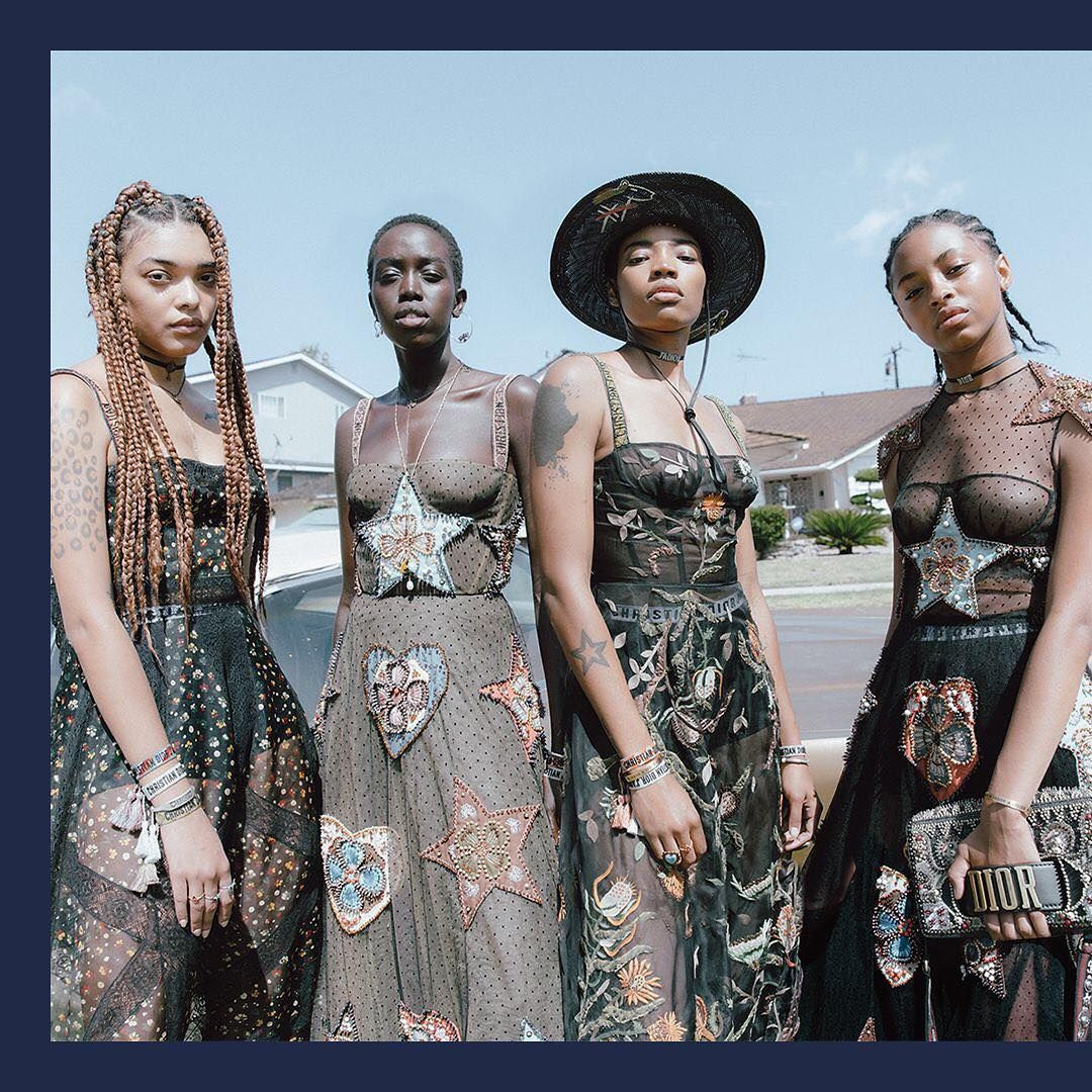 Tác phẩm của Kristin-Lee Moolman. “Tôi luôn tập trung vào sự đa dạng trong công việc của mình và tôi muốn chụp chân dung những người phụ nữ cá tính mạnh mẽ cho Her Dior”, nhiếp ảnh gia Moolman chia sẻ. Ảnh: Kristin-Lee Moolman/ Her Dior.