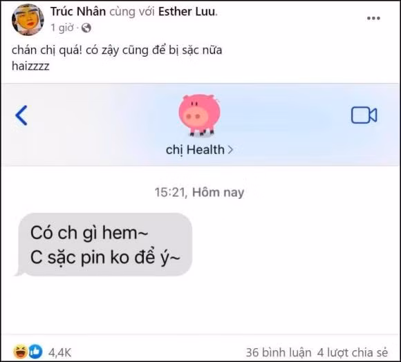 Truc Nhan lo cach luu ten Hari Won trong dien thoai 