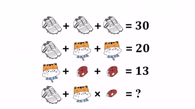 Chỉ là bài toán cộng trừ của học sinh tiểu học nhưng đến 80% người phải 'căng não' khi đọc đề.