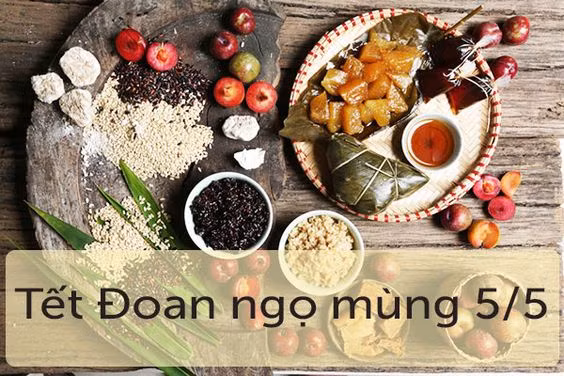 Tet Doan Ngo 5/5 cung gi, gio nao, trong nha hay ngoai troi moi dung?