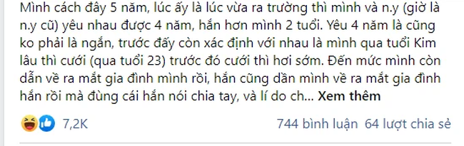 "Đá" người yêu vì làm bạn thân có bầu,tôi gặp "quả báo" sau 5 năm "Đá" người yêu vì làm bạn thân có bầu,tôi gặp "quả báo" sau 5 năm ảnh 1