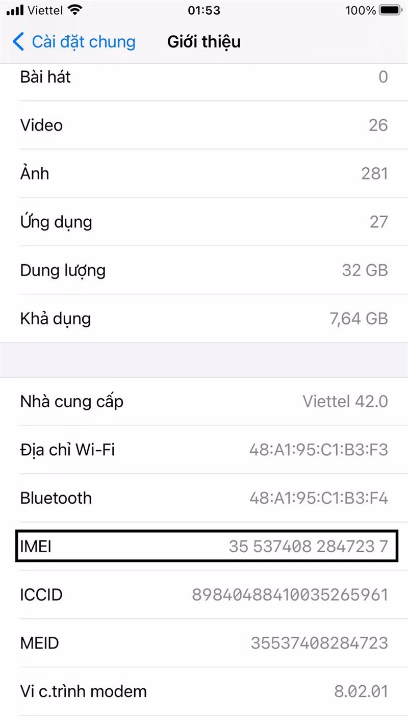 Cach phan biet iPhone chinh hang voi iPhone xach tay-Hinh-4