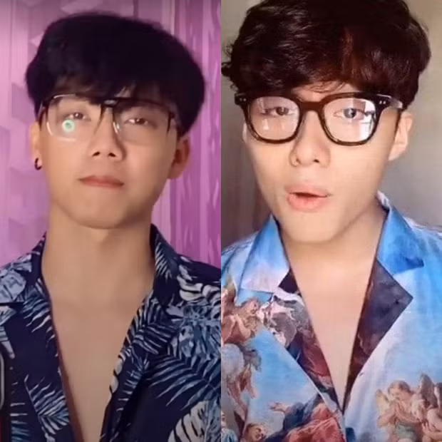 Chang trai so huu guong mat giong TikToker Hai Dang Doo va Gino Tong