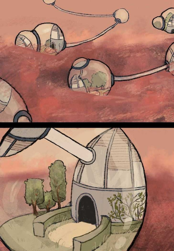 Ngôi nhà của bạn trông như thế nào khi ở trên 8 hành tinh khác nhau? - Hình 5 Ngoi nha cua ban trong nhu the nao khi o tren 8 hanh tinh khac nhau?-Hinh-5