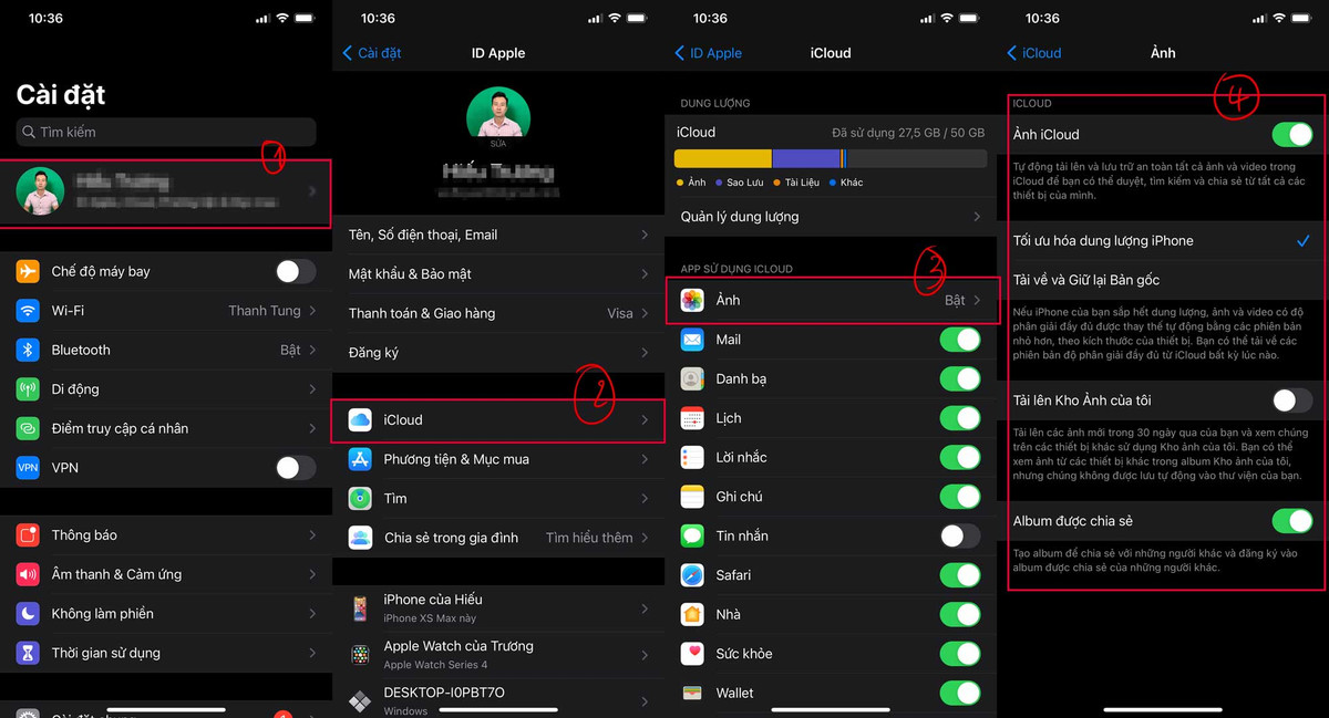 Cac buoc mien phi xu ly day dung luong iCloud tren iPhone-Hinh-2