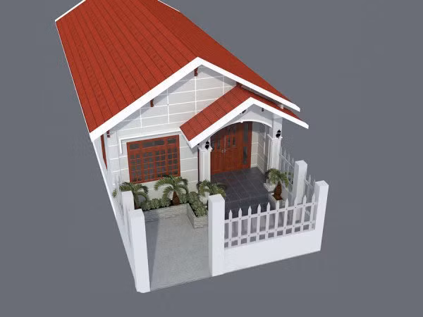 Xay nha ong cap 4 mai ton dep, gia tu 200 trieu dang thinh hanh