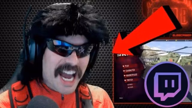  DrDisRespectLIVE: Streamer tai tiếng Guy Beahm, hay còn gọi DrDisRespect có lượng người đăng ký trên Twitch là 32.000, đem về cho anh 1,8 triệu USD mỗi năm. Guy Beahm là thành viên nhóm nổi tiếng ASUS Republic Gaming Team. Tuy nhiên, ngày 27/6/2020, anh bị Twitch cấm cửa vĩnh viễn với lý do không rõ ràng. Ảnh: Groove Wallet.