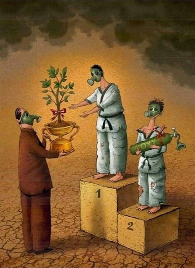 Rồi sẽ đến lúc oxy và cây xanh trở nên xa xỉ