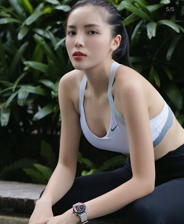 Ky Duyen gay choang khi tu boc bung ngan mo