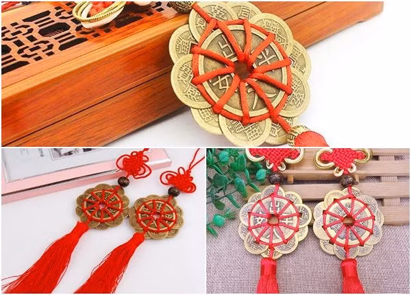 Đặt ba đồng xu vào bao đỏ rồi để ở chỗ này, gia chủ giàu có - Hình 2 Dat ba dong xu vao bao do roi de o cho nay, gia chu giau co-Hinh-2