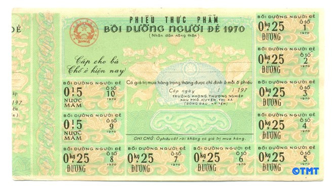 Chung chiec tem, phieu mua hang qui gia thoi bao cap-Hinh-2