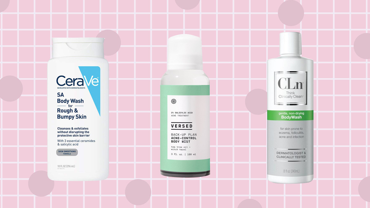  Dùng sữa tắm trị mụn: Sữa tắm chứa salicylic acid đặc biệt hữu ích đối với mụn ở ngực. Salicylic acid là một thành phần điều trị mụn trứng cá. Nó nhẹ nhàng làm thông thoáng lỗ chân lông, ngăn ngừa sự tắc nghẽn và mụn phát sinh. Ảnh: Glamour.