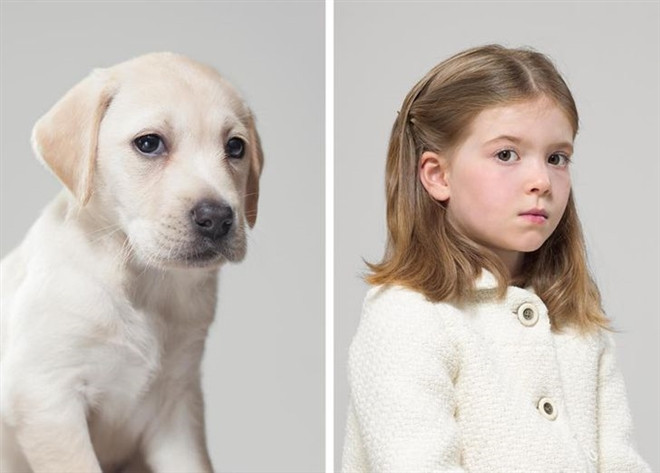 Ngam loat anh chan dung giong nhau ky la giua chu va thu cung-Hinh-5