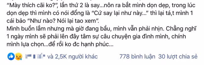 Vo bau 3 thang met moi, chong bat di cho mua do nhau xem bong da