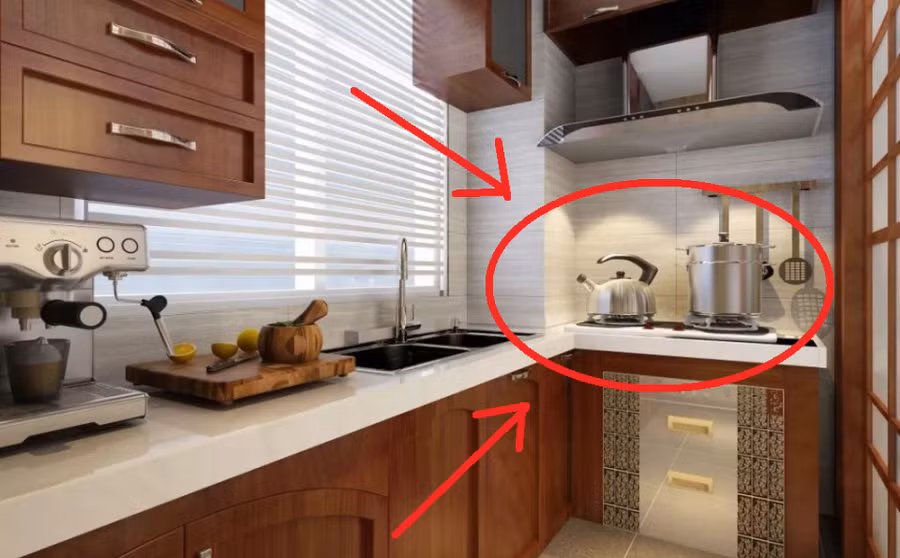 Dieu cam ky trong phong thuy nha bep ma nhieu gia dinh dang mac phai