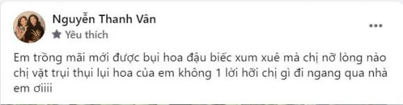 Van Hugo, Vy Oanh phan ung ra sao khi co nguoi hai trom hoa nha minh?
