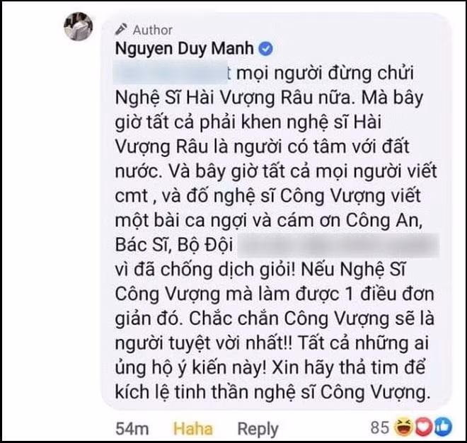 Gop y Duy Manh nhung Vuong Rau bi 