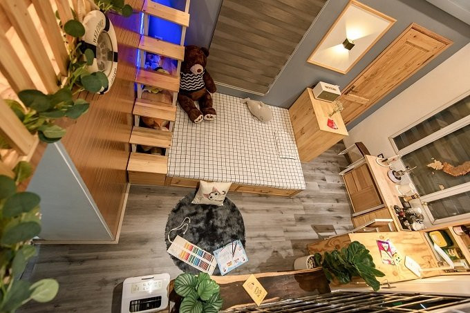 Ong bo ho bien khoang san nho 12m2 thanh phong ngu cho con trai-Hinh-3