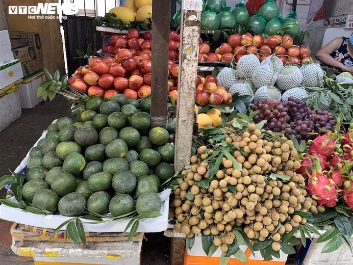 Một tiểu thương bán hoa quả tại chợ Vĩnh Hồ cho biết, cam sành tăng giá là do thị trường bắt đầu khan hiếm, khó nhập hàng hơn.