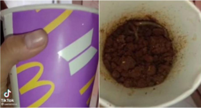 Cô gái khóc thét khi bố dùng chiếc cốc thần tượng BTS vào việc này Co gai khoc thet khi bo dung chiec coc than tuong BTS vao viec nay