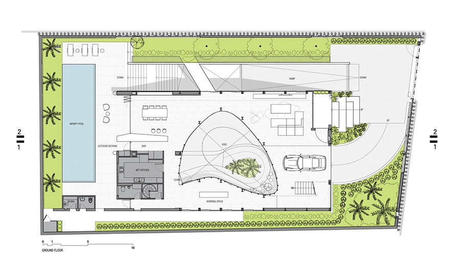 Me man biet thu co cho dau sieu xe ngay phong khach o TP.HCM-Hinh-9