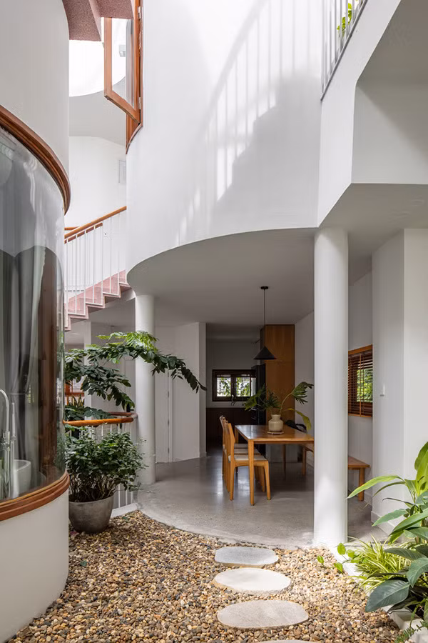 Biet thu trang muot cua nu thiet ke thoi trang voi kien truc tuong phan-Hinh-7