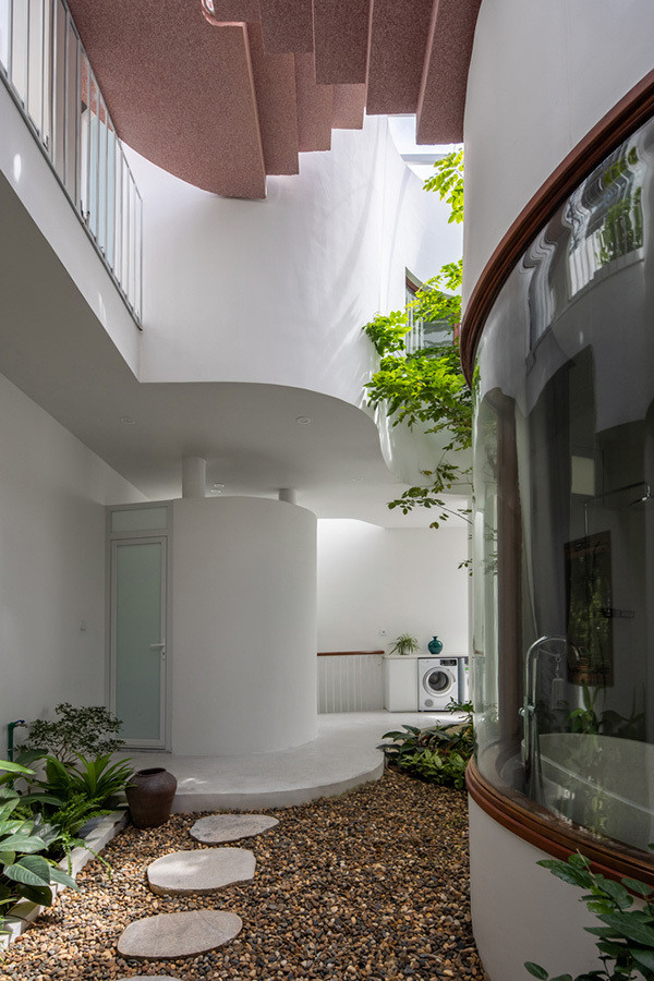 Biet thu trang muot cua nu thiet ke thoi trang voi kien truc tuong phan-Hinh-12