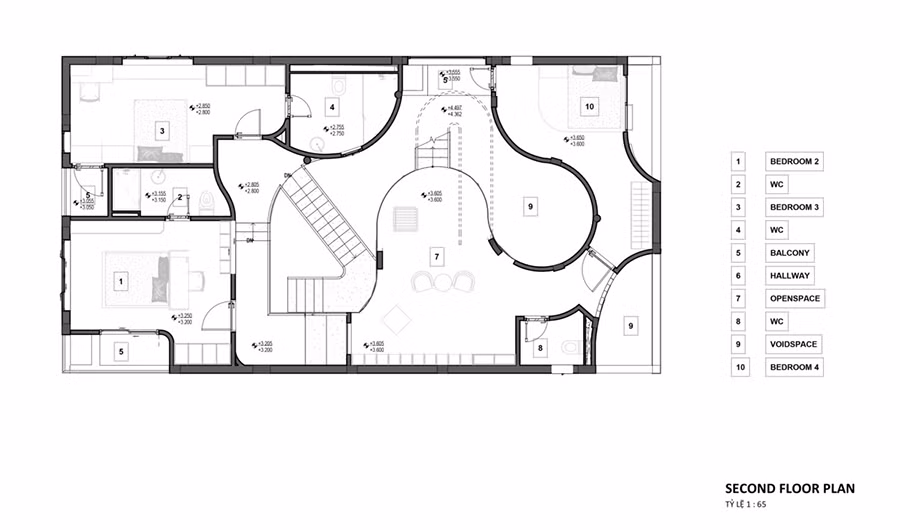 Biet thu trang muot cua nu thiet ke thoi trang voi kien truc tuong phan-Hinh-13