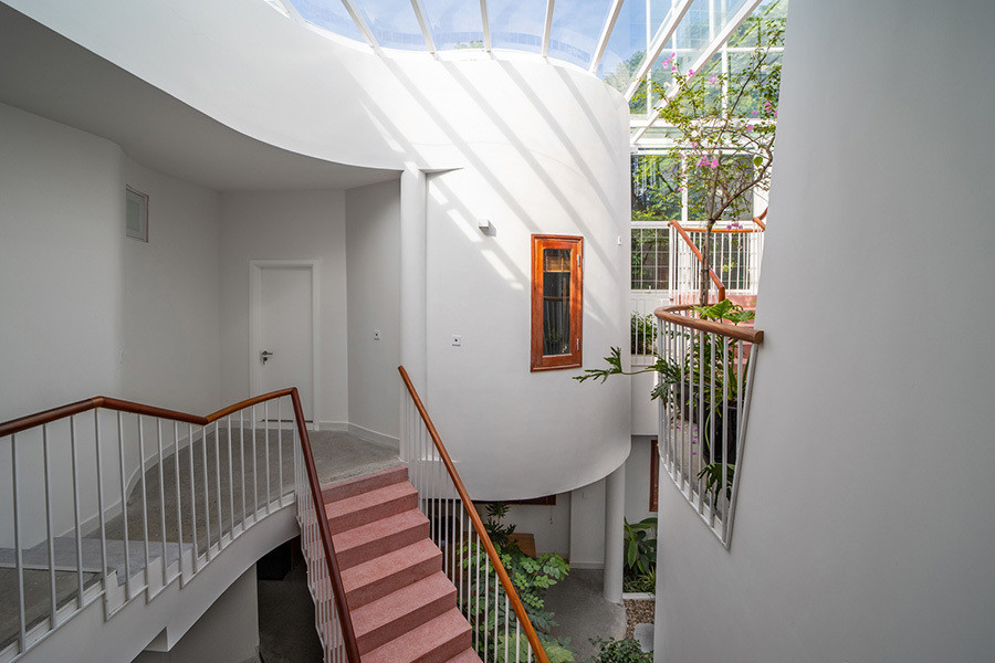 Biet thu trang muot cua nu thiet ke thoi trang voi kien truc tuong phan-Hinh-18