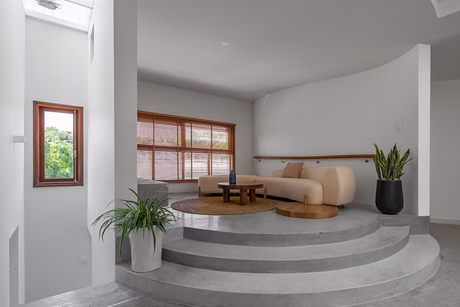 Biet thu trang muot cua nu thiet ke thoi trang voi kien truc tuong phan-Hinh-5