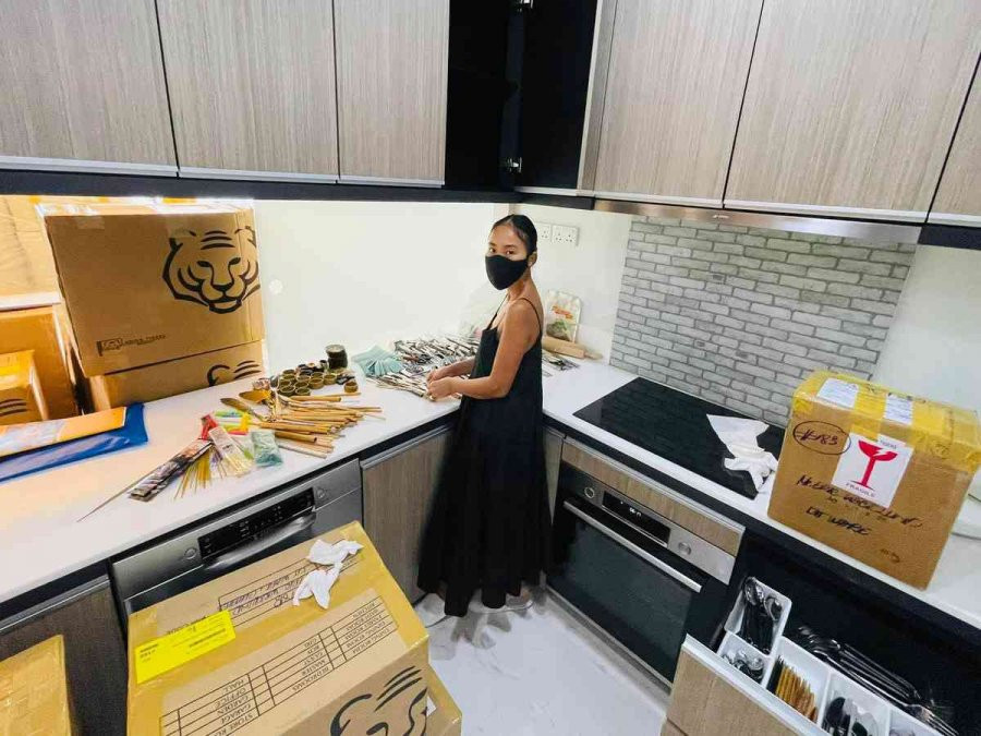 Ben trong nha moi cua Doan Trang o Singapore, nhin thu nay ai cung “tron mat”-Hinh-7