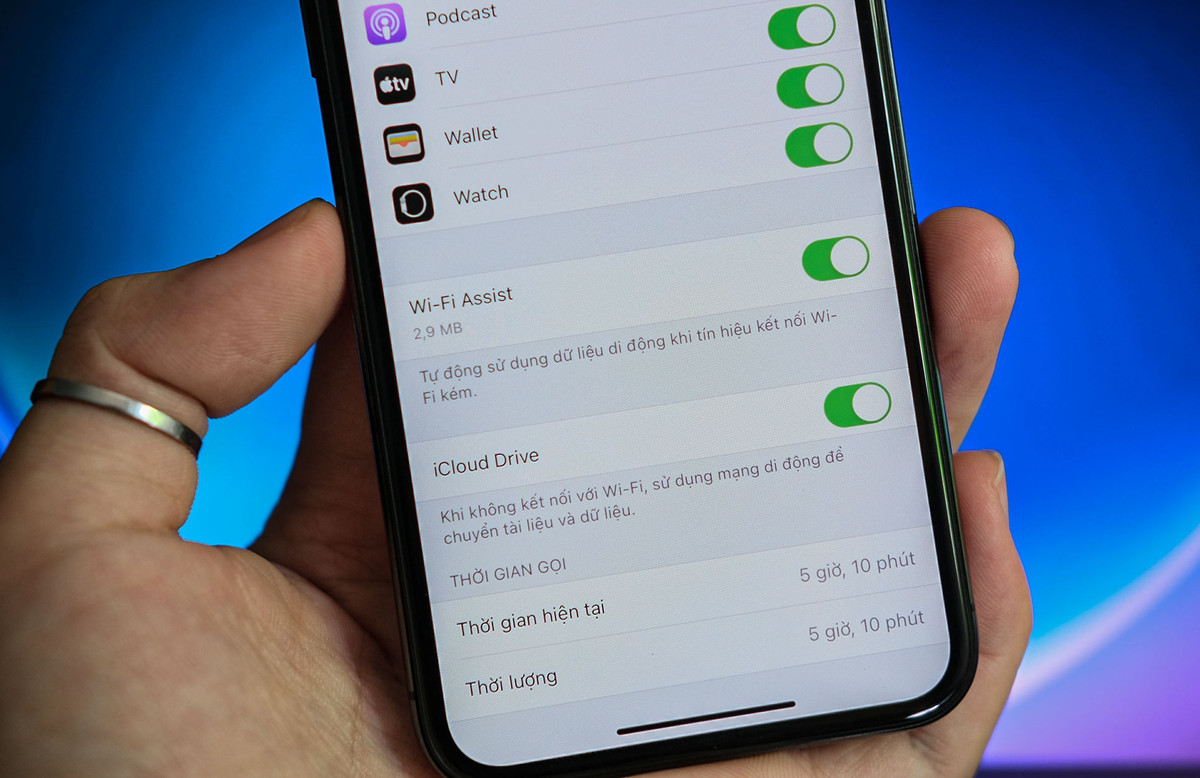Cach tiet kiem data 4G tren iPhone it nguoi biet
