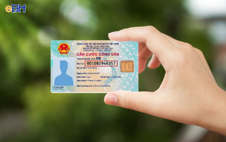 Thẻ căn cước công dân bảo mật "kép" nhiều lớp The can cuoc cong dan bao mat