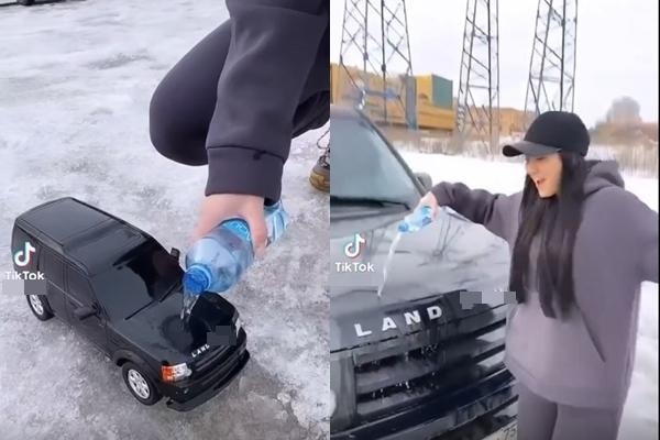 Ngoc Trinh bi che kem sang khi do nuoc vao vung kin Vu Khac Tiep