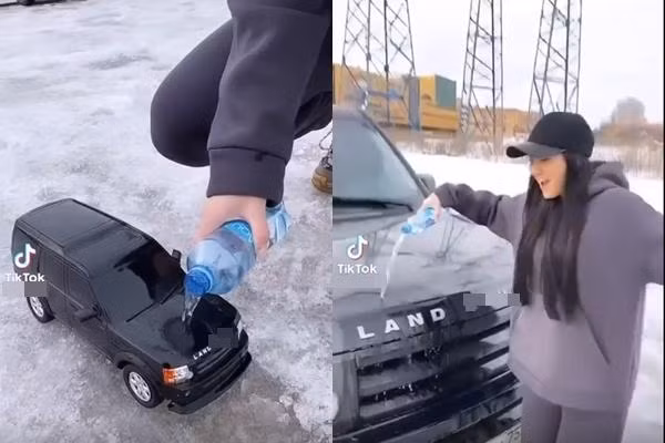 Ngoc Trinh bi che kem sang khi do nuoc vao vung kin Vu Khac Tiep