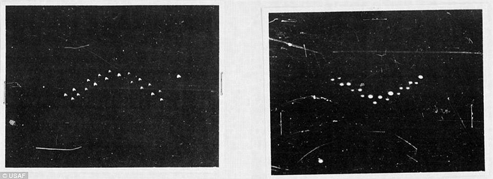 Vụ việc được đặt tên là Lubbock Lights, xảy ra vào ngày 30/8/1951 tại Texas. Theo Không quân Hoa Kỳ, loạt ánh sáng này có thể do loài chim tên là chim choi choi với bộ lông ngực trắng phản chiếu ánh sáng từ thành phố bên dưới khi đang bay.