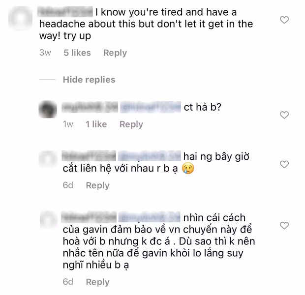 Nghi van Bau va Gavin da 