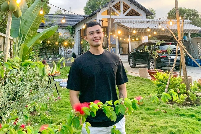 Mau nha vuon tuyet dep cua chang trai 25 tuoi “bo pho, ve que”