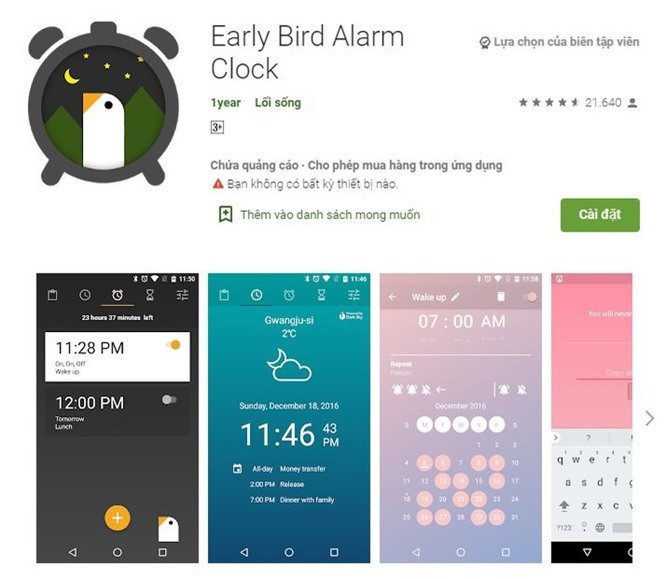 Ứng dụng báo thức trên smartphone khiến bạn không thể không thức dậy ảnh 5