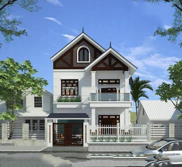 Các mẫu nhà 2 tầng mái thái ngày càng được ưa chuộng bởi thiết kế mái thái đẹp mắt, không bị lạc hậu theo thời gian