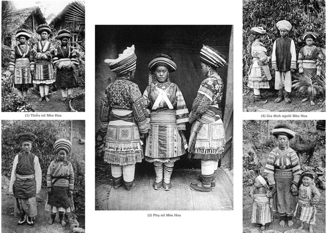 Người Mèo Hoa ở vùng núi phía Bắc.