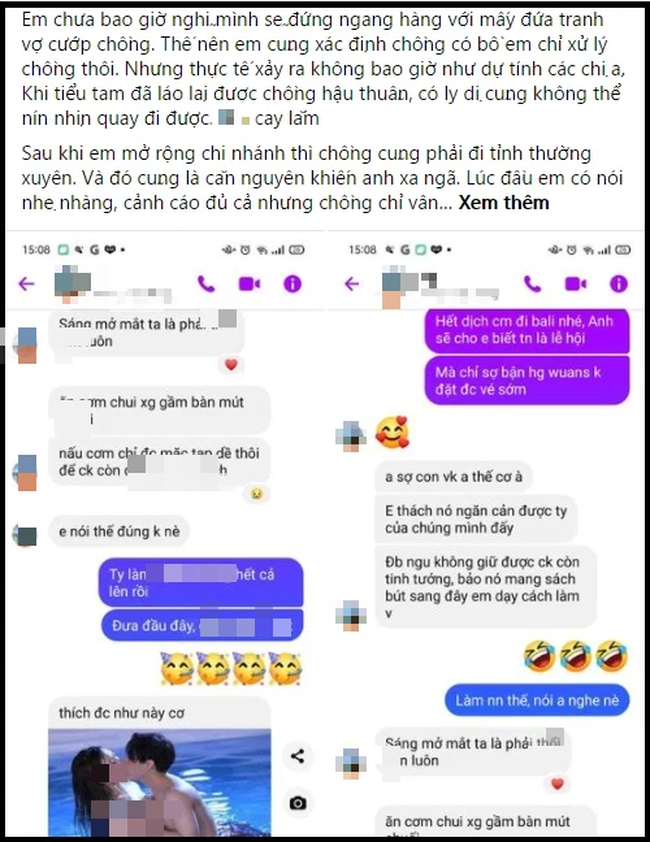 Doc doan chat 18+ trong dien thoai chong, co vo xu ly sieu ngau