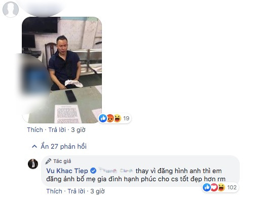 Vu Khac Tiep bi xoc xiem khi liet ke cac 