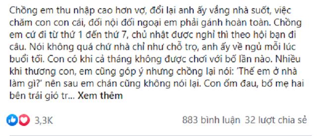 Chồng tuyên bố tiền ai người ấy tiêu, và thái độ của người vợ Chong tuyen bo tien ai nguoi ay tieu, va thai do cua nguoi vo