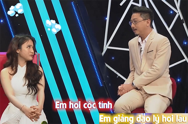 Cô gái ghép đôi xinh xắn Mỹ Duyên thuộc tuýp phụ nữ có thể làm mọi việc, biết nấu ăn nhưng hơi rụt rè, cộc tính và hay giảng đạo lý.