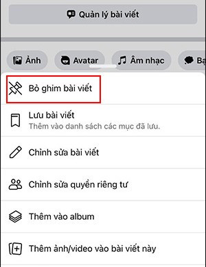Cach ghim bai viet tren Facebook ca nhan cuc don gian-Hinh-2