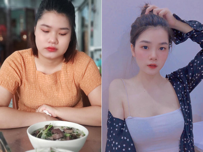 Mang bầu nặng 99kg, bà mẹ Nam Định giảm cân xinh đẹp khó nhận ra - Hình 2 Mang bau nang 99kg, ba me Nam Dinh giam can xinh dep kho nhan ra-Hinh-2