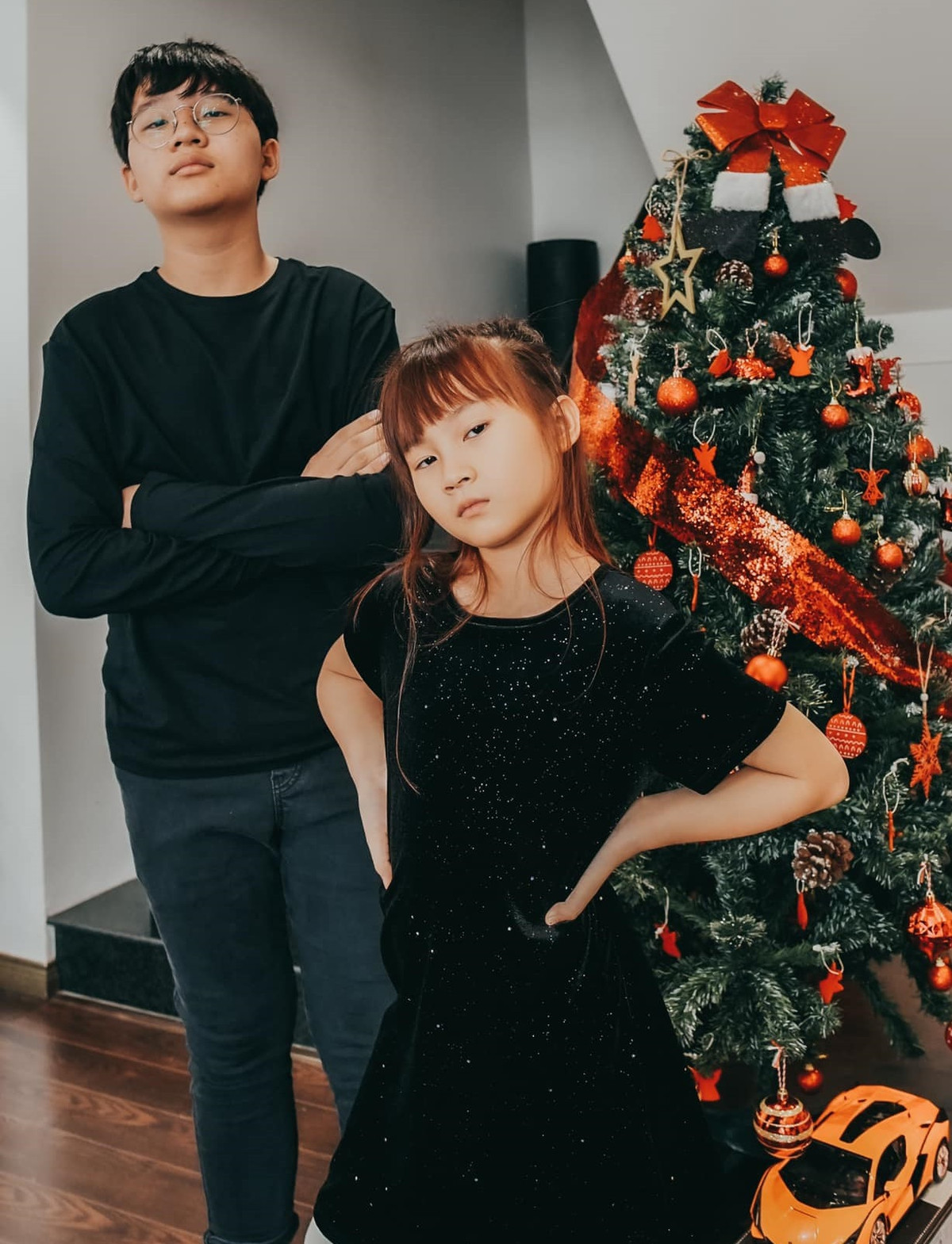 Ngoài ra, giọng ca Chuyện chàng cô đơn còn tự hào về thành tích học tập tốt của con trai. Tê Giác từng giành huy chương bạc Olympic Sinh - Lý cấp thành phố.