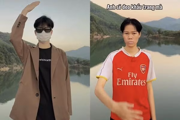 Hot boy 1,8 trieu follow lo nhan sac sau lop khau trang, netizen soc